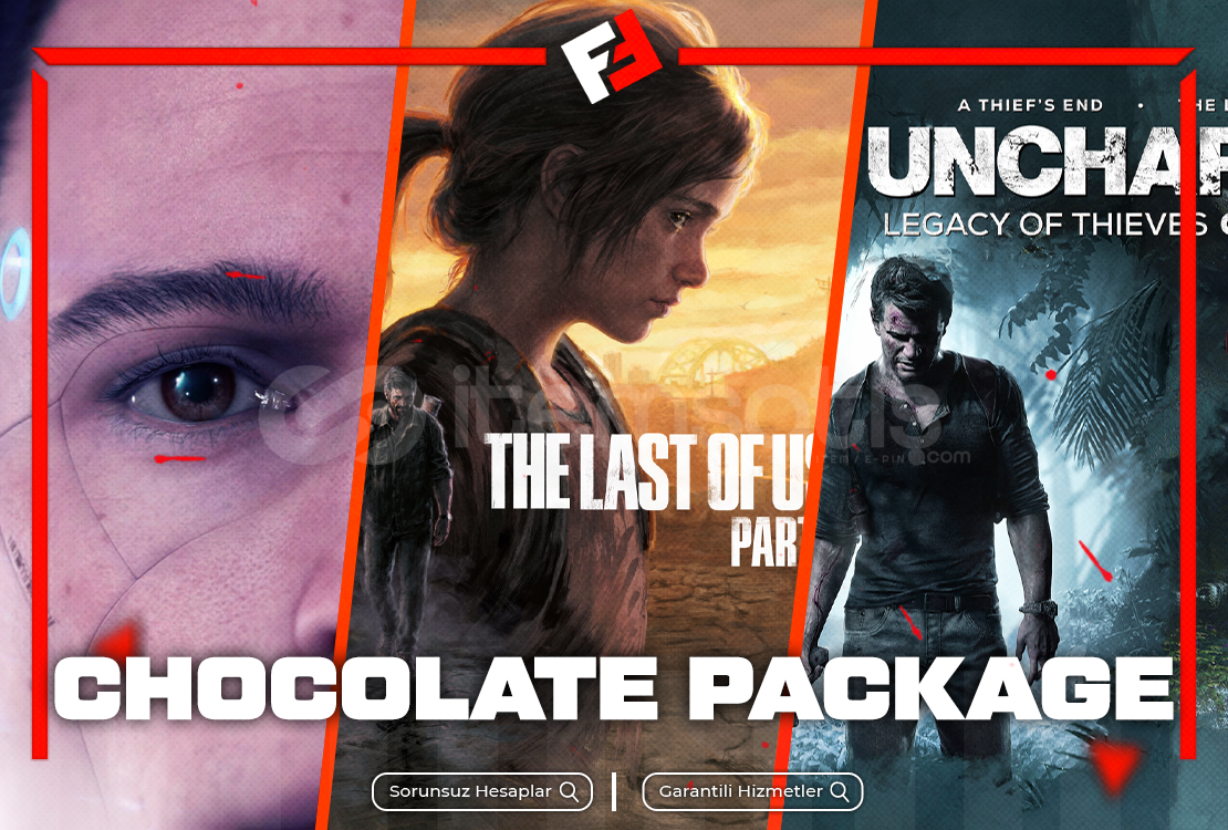 ⭐LAST OF US PART 1 DELUXE+UNCHARTED+DETROİT⭐ ⭐LAST OF US PART 1 DELUXE+UNCHARTED+DETROİT⭐