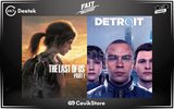 ⭐️Last Of Us Part 1 + Detroit Become Human⭐️