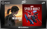 ⭐️Last Of Us Part 1 + Spiderman 2⭐️