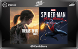 ⭐️Last Of Us Part 1 + Spiderman Miles Morales⭐️