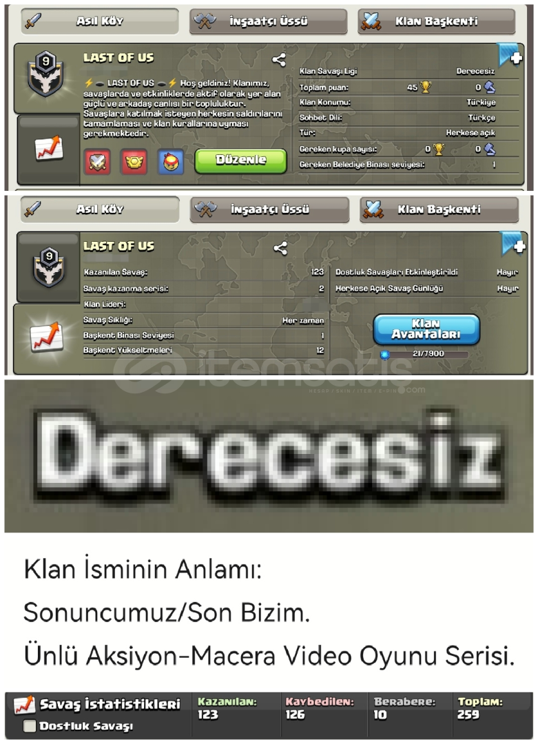 LAST OF US⚡ÜNLÜ İSİM⚡LİG ÖZEL⚡TÜRKİYE'DE TEK⚡ LAST OF US⚡ÜNLÜ İSİM⚡LİG ÖZEL⚡TÜRKİYE'DE TEK⚡