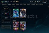 league of legends ve valorant hesabı 