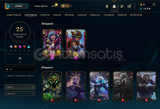 League of Legends Kaliteli skinli hesap