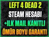 ⭐️Left 4 Dead 2 Steam✔️+İLK MAİL✔️