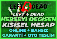 ⭐️[LEFT 4 DEAD + ONLINE] HERŞEYİ DEĞİŞEN HESAP⭐️