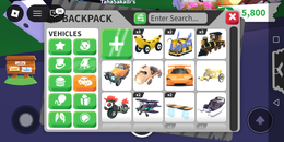 ADOPTME LEGENDARY VE ULTRARE ARABALAR EFSO PAKET