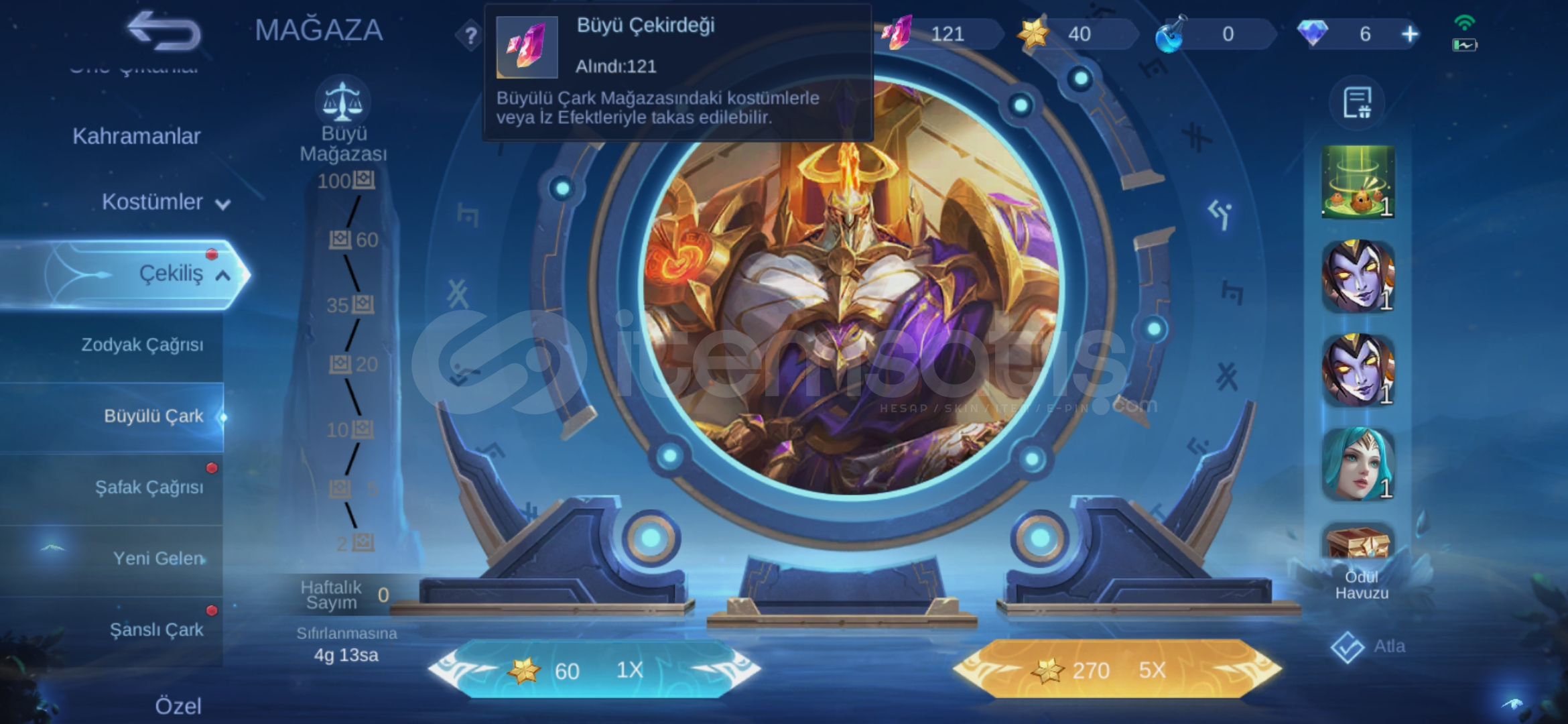 LEGEND VALİR ve DAHA BİRÇOK NADİR KOSTÜM LEGEND VALİR ve DAHA BİRÇOK NADİR KOSTÜM