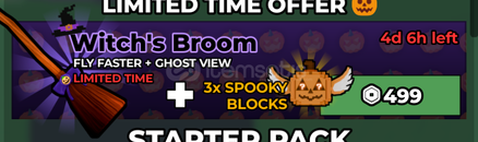 ⭐Steal a Brainrot Witch's Broomşa⭐