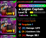 legion captain evo requiem