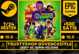 Lego DC Super-Villains + Garanti 7/24 Destek