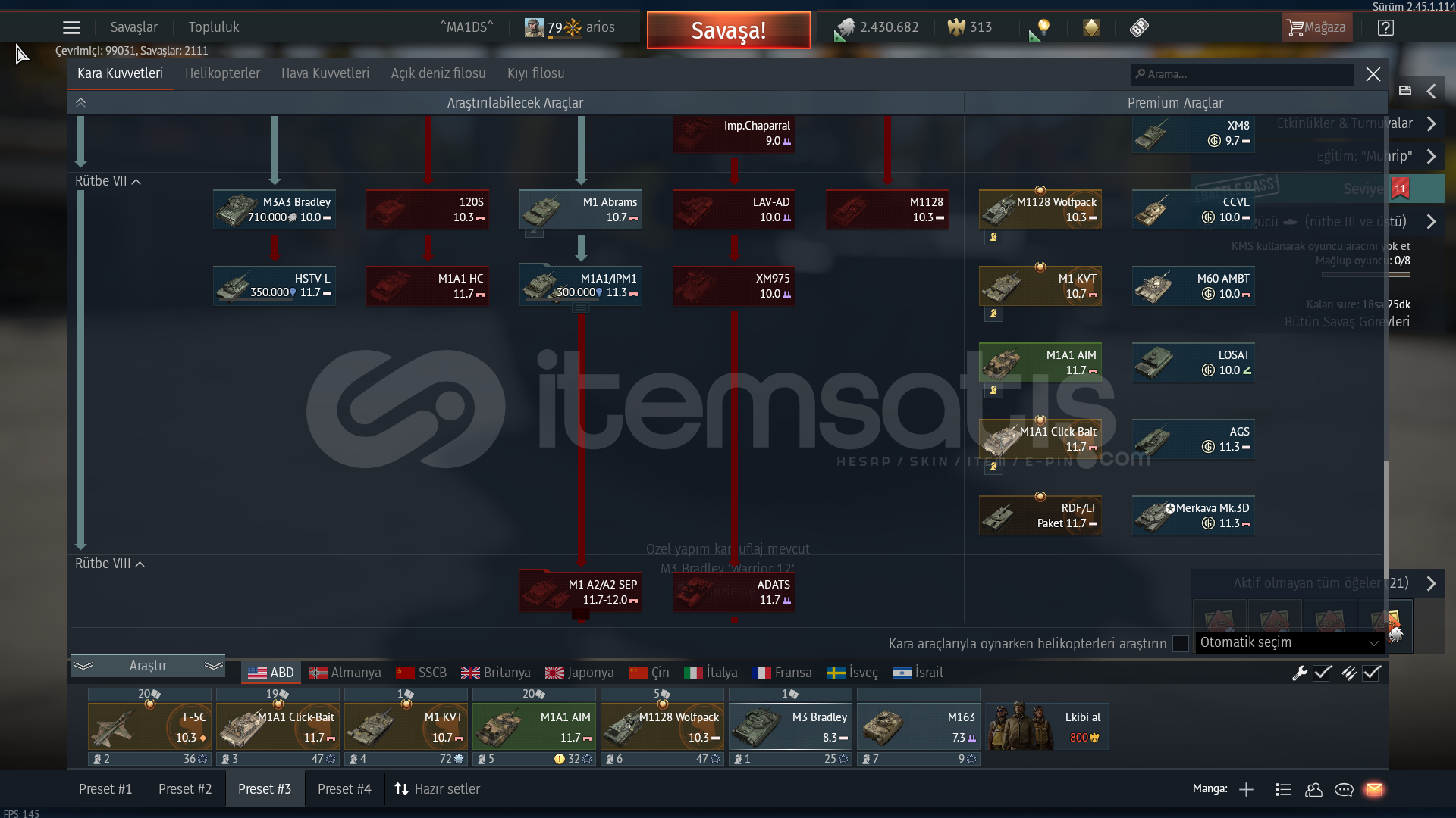 LEOPARD 2PL 2A4M 2A5 M1A1 CB AİM F-5C M1128 WP LEOPARD 2PL 2A4M 2A5 M1A1 CB AİM F-5C M1128 WP