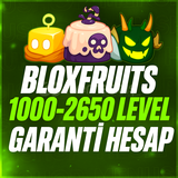 Blox Fruits Random Fruitli Hesaplar 1000-2650