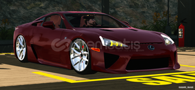 Lexus LFA Full HD Logo (Kopyasız)
