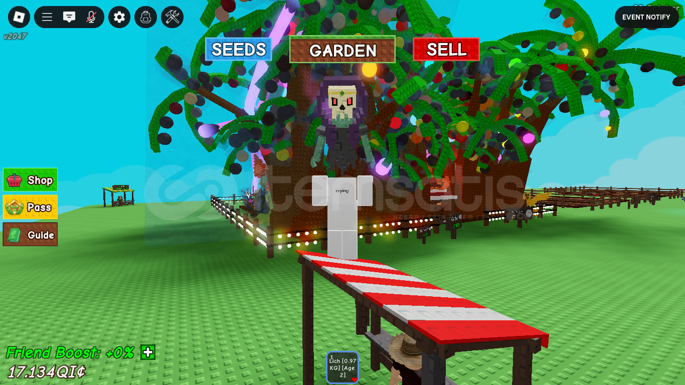 LICH - Grow a Garden (2 Age 0.97 kg)