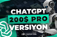 OTO KOD⭐️Limit Yok |✅ChatGPT Pro 200$ Versiyon⭐