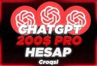 ⭐️Limit Yok!✅ChatGPT Pro 4.0 + GPT-4o + Sora
