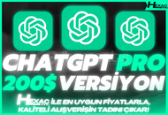 ⭐️ChatGPT Pro! [Limit Yok & Sora] |✅Garantili!