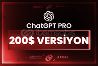 Limit Yok | ChatGPT Pro 4.0 + o1 Pro + Dall-E