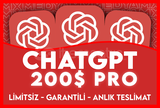 ⭐[Limit Yok] ChatGPT Pro 4.0 + GPT-4o + Dall-E⭐