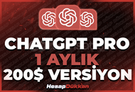 ⭐Limit Yok OTO | ChatGPT Pro 4.0+GPT-4o+Dall-E⭐