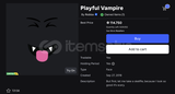 (LIMITED) Playful Vampire / PV