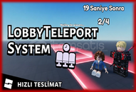 [LİMİTLİ]✅ Roblox Studio Lobby Teleport Sistem ✅