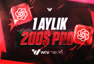 ⭐️[LİMİTSİZ] ChatGPT 1 Aylık Pro 5.0 - 5o -200$