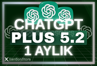 ⚡[LİMİTSİZ] ChatGPT PLUS 5.2 - Anında teslim!⭐