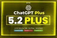 [ Limitsiz ✅ ] ChatGPT Plus GPT 5.2 | Dall e