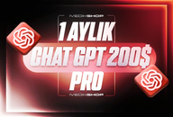 ⭐[LİMİTSİZ] ChatGPT PRO 4.0 + GPT-4o + Dall-E⭐