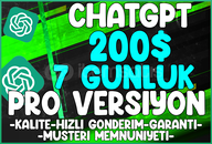 ⭐[Limitsiz] ChatGPT Pro 4.0 + o1 Pro + Dall-E