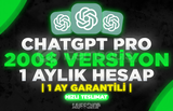 ☘️[LİMİTSİZ TAM OTO]☘️ChatGPT 200$ Pro + Sora☘️