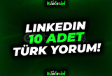 ⭐Linkedin 10 Adet Türk Yorum!