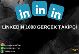 Linkedin 1000 Adet Profil/Şirket Takipçisi