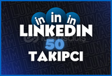 [Linkedin] 50 Takipçi (Tüm Profiller)