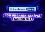 LinkedIn ✅[PREMİUM]✅ORGANİK 100 Takipçi