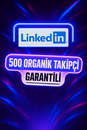 LinkedIn ✅[PREMİUM]✅ORGANİK 500 Takipçi