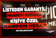⭐LİSTEDEN GARANTİLİ HERŞEYİ DEĞİŞEN RANDOM