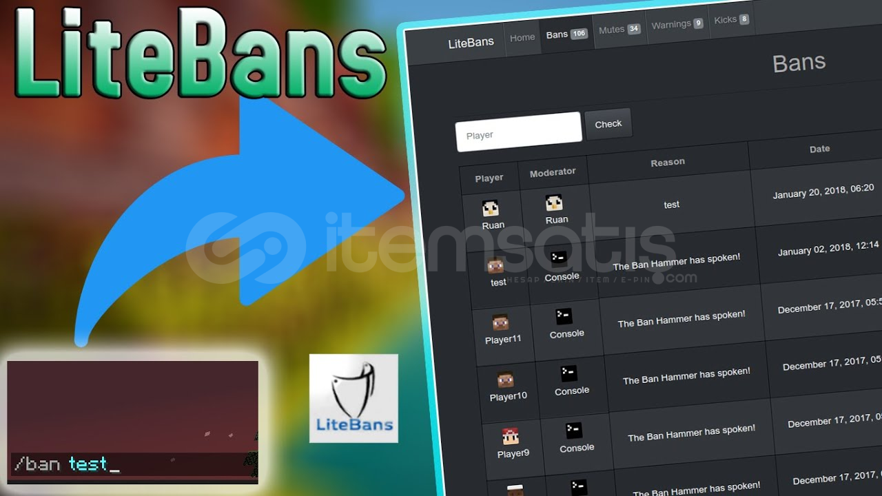 Litebans Plugin (1.7 - 1.21.10) Litebans Plugin (1.7 - 1.21.10)