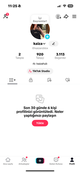 Live studio açık 1k