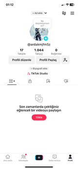 LİVE STUDİO AÇIK TİKTOK HESABI