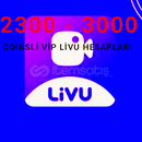 LivU 2300 - 3000 COİNSLİ VİP HESAP 