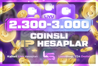 LİVU (2300-3000) COİNSLİ VİP HESAP | SİZE ÖZEL LİVU (2300-3000) COİNSLİ VİP HESAP | SİZE ÖZEL