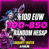 LoL | 100-850 Skin Random Hesap