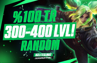 ⭐[LOL!] %100TR 300-400 LVL Random / Hesap ⭐
