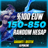 LoL | 150-850 Skin Random Hesap