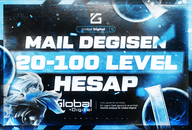 LOL | 20-100 Level Mail Değişen | Oto Teslimat