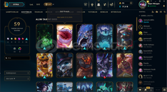 LOL 242 SEVİYE gümüş 59 SKİN HESAP 