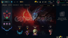 lol 337 lvl dolu hesap