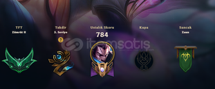 LOL 600 lvl hesap ucuza